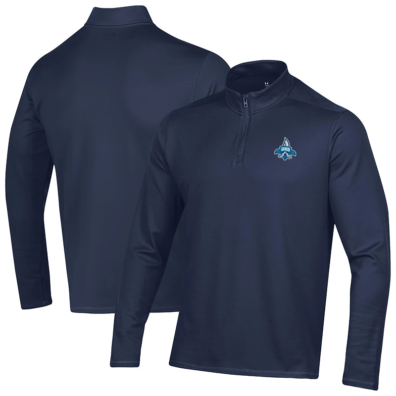 Men's Under Armour Navy New Orleans Privateers Motion Quarter-Zip Jacket