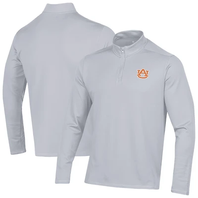 Men's Under Armour  Gray Auburn Tigers Motion Quarter-Zip Jacket
