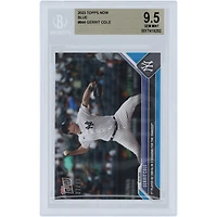 Gerrit Cole New York Yankees 2023 Topps Now 1st Player with 200K in 3 Seasons for the Yankees Blue #844 #/49 BGS Authenticated 9.5 Card