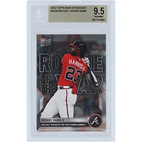 Michael Harris II Atlanta Braves 2022 Topps Now Offseason '22 NL Rookie of the Year Winner #OS-35 BGS Authenticated 9.5 Rookie Card
