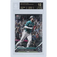 Julio Rodriguez Seattle Mariners 2023 Topps Now Fastest in Mariners History to Reach 50 HRs Black Label #765 BGS Authenticated 10 Card - 10,10,10,10 Subgrades
