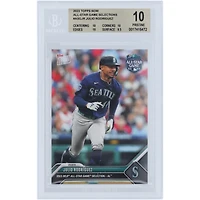 Julio Rodriguez Seattle Mariners 2023 Topps Now 2023 MLB All-Star Game Selection - AL #ASG-JR BGS Authenticated 10 Card - 10,10,10,9.5 Subgrades