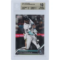 Julio Rodriguez Seattle Mariners 2023 Topps Now Most Hits in a 10 Game Span Since 1997 #777 BGS Authenticated 10 Card - 9.5,10,10,10 Subgrades