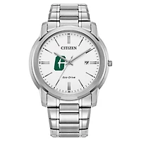Men's Citizen Watch  Silver Charlotte 49ers Classic Eco-Drive Steel Watch