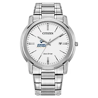 Men's Citizen Watch  Silver Emory Eagles Classic Eco-Drive Steel Watch