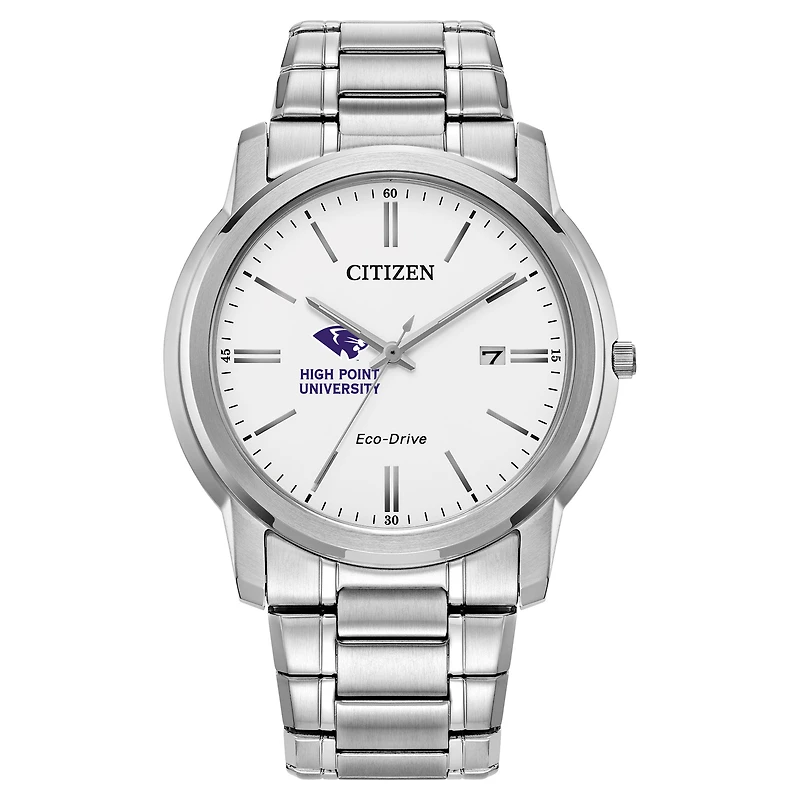 Men's Citizen Watch  Silver High Point Panthers Classic Eco-Drive Steel Watch
