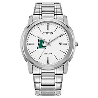 Men's Citizen Watch  Silver Loyola Greyhounds Classic Eco-Drive Steel Watch