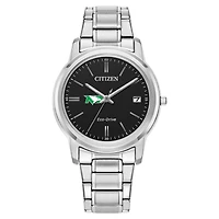 Women's Citizen Watch  Silver North Dakota Classic Eco-Drive Black Dial Watch