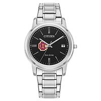Women's Citizen Watch  Silver Bethune-Cookman Wildcats Classic Eco-Drive Black Dial Watch