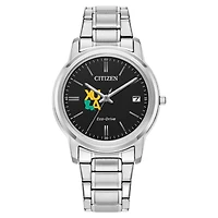 Women's Citizen Watch  Silver Xavier University of Louisiana Gold Rush Classic Eco-Drive Black Dial Watch