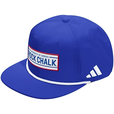 Unisex adidas  Royal Kansas Jayhawks Locker Room Rope Adjustable Hat