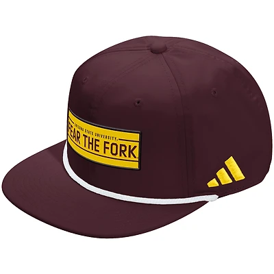Unisex adidas  Maroon Arizona State Sun Devils Locker Room Rope Adjustable Hat