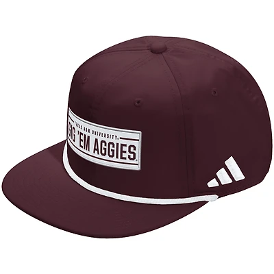 Unisex adidas  Maroon Texas A&M Aggies Locker Room Rope Adjustable Hat