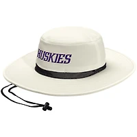 Unisex adidas  Cream Washington Huskies Wide Brim Boonie Bucket Hat