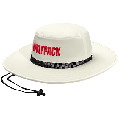 Unisex adidas  Cream NC State Wolfpack Wide Brim Boonie Bucket Hat