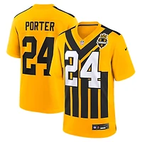 Youth Nike Joey Porter Jr. Gold Pittsburgh Steelers Alternate 1933 Throwback Game Jersey