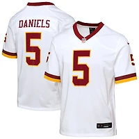 Youth Nike Jayden Daniels White Washington Commanders Game Super Bowl Era Jersey