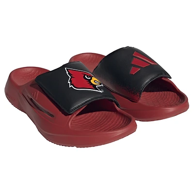 Unisex adidas Red Louisville Cardinals Lightblaze Slide Sandals