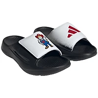 Unisex adidas White Nebraska Huskers Lightblaze Slide Sandals
