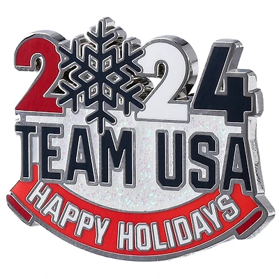 Team USA 2024 Happy Holidays Pin