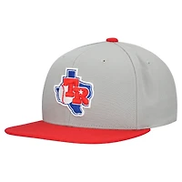 Men's Mitchell & Ness Texas Rangers Cooperstown Collection Basic Flip Snapback Hat