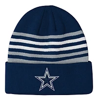 Youth Outerstuff Navy Dallas Cowboys Essentials Cuffed Knit Hat