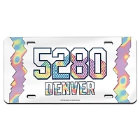 WinCraft  Denver Nuggets 2024/25 City Edition Laser-Cut Acrylic License Plate