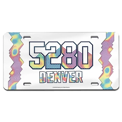 WinCraft  Denver Nuggets 2024/25 City Edition Laser-Cut Acrylic License Plate