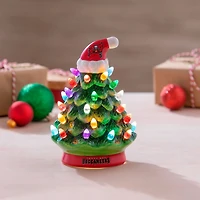 Tampa Bay Buccaneers 8" Light Up Ceramic LED Christmas Tree
