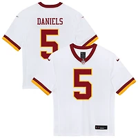Preschool Nike Jayden Daniels White Washington Commanders Game Super Bowl Era Jersey