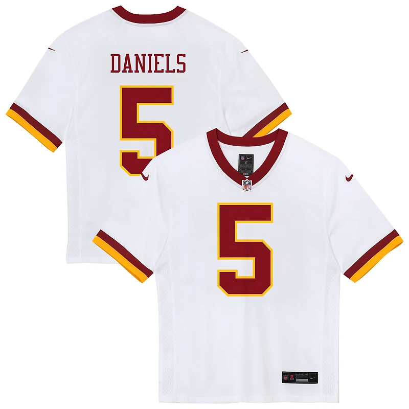 Preschool Nike Jayden Daniels White Washington Commanders Game Super Bowl Era Jersey