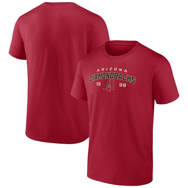 Men's Red Arizona Diamondbacks Rebel T-Shirt