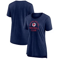 Women's Navy Boston Red Sox Selected First Tri-Blend T-Shirt