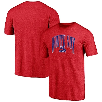 Men's Red Chicago White Sox Line Corps Tri-Blend T-Shirt