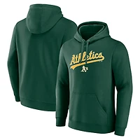 Men's Green Athletics Series Sweep Pullover Hoodie