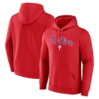 Men's Red Philadelphia Phillies Series Sweep Pullover Hoodie