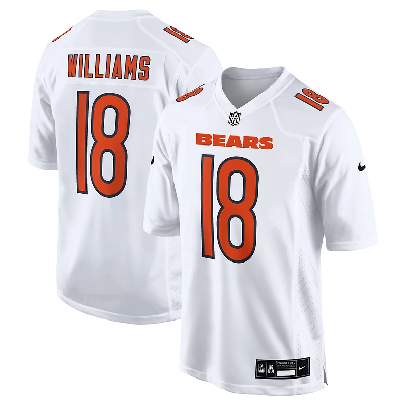Men's Nike Caleb Williams Tundra White Chicago Bears Fashion Jersey