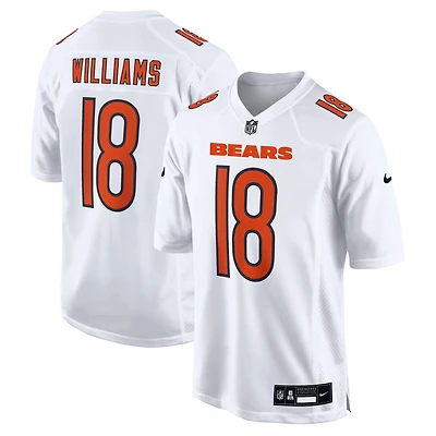 Men's Nike Caleb Williams Tundra White Chicago Bears Fashion Jersey