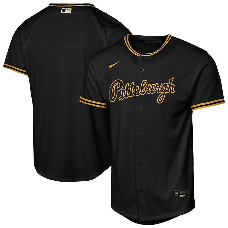 Youth Nike Black Pittsburgh Pirates Alternate 2 Replica Jersey