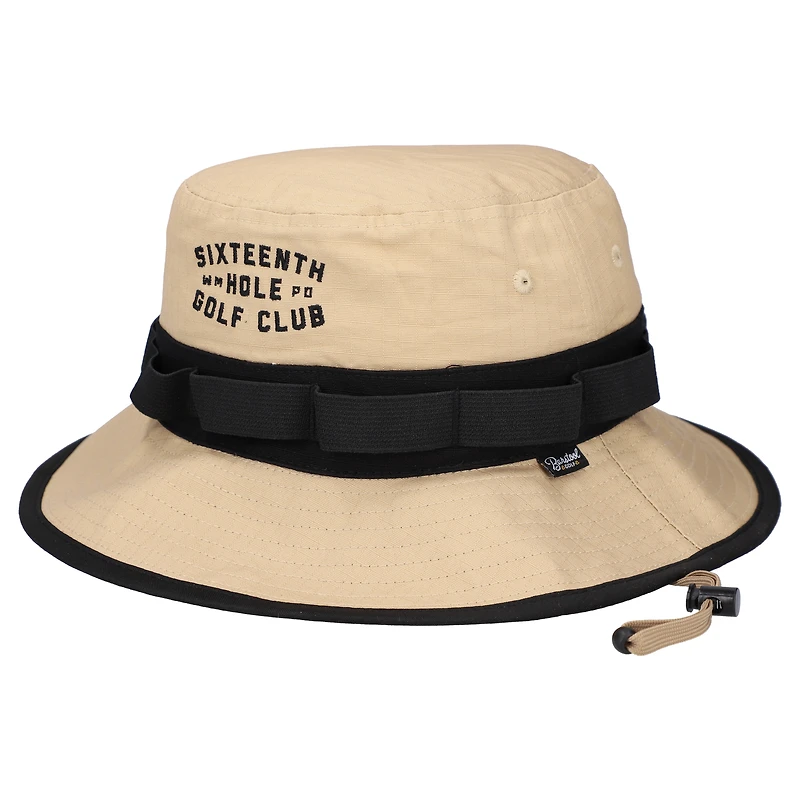 Men's Barstool Golf  Tan WM Phoenix Open Sixteenth Hole Golf Club Military Bucket Hat