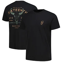 Men's Barstool Golf  Black WM Phoenix Open Longhorn T-Shirt