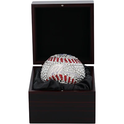 Yoshinobu Yamamoto Los Angeles Dodgers Autographed Swarovski Crystal Baseball - Art by Rock On Sports