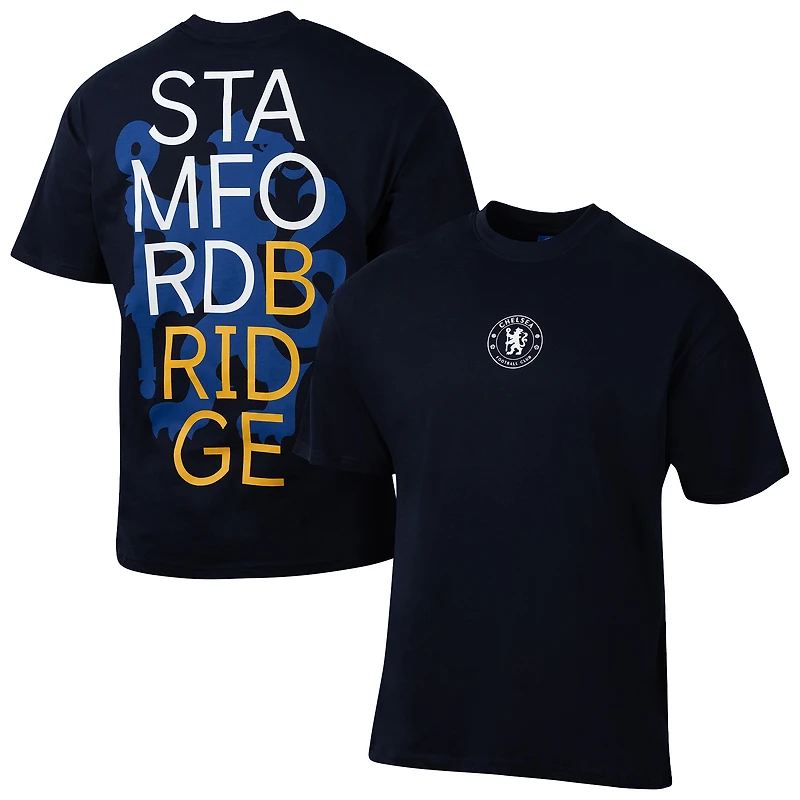 Men's Sport Design Sweden  Navy Chelsea Game Day Graphic T-Shirt