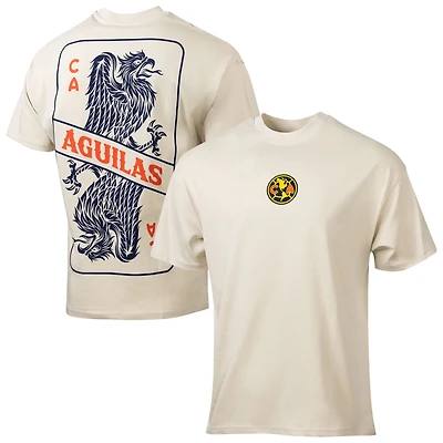 Men's Sport Design Sweden  Tan Club America Game Day Graphic T-Shirt