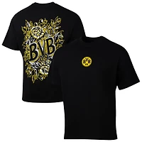 Men's Sport Design Sweden Black Borussia Dortmund Game Day Graphic T-Shirt