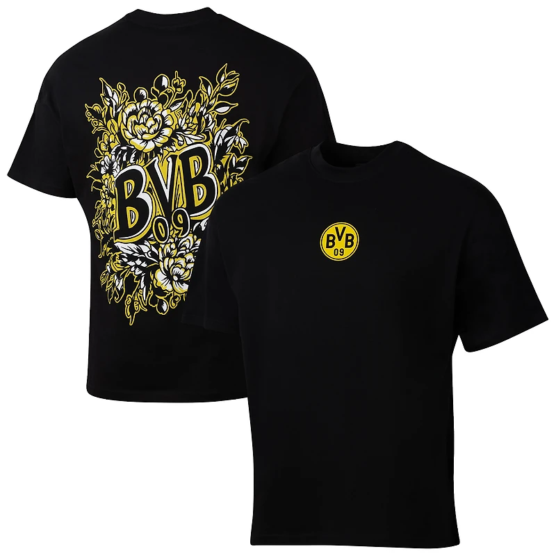 Men's Sport Design Sweden Black Borussia Dortmund Game Day Graphic T-Shirt