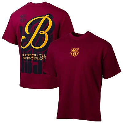Men's Sport Design Sweden  Red Barcelona Game Day Graphic T-Shirt