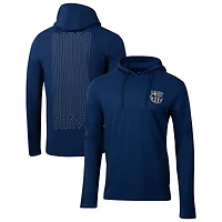 Men's Sport Design Sweden  Navy Barcelona Relaxed Offside Long Sleeve Hoodie T-Shirt