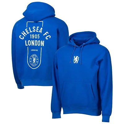 Men's Sport Design Sweden  Royal Chelsea Streetwear Relaxed Pullover Hoodie
