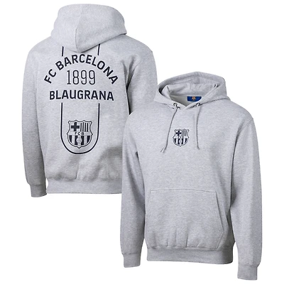 Youth Sport Design Sweden Heather Gray Barcelona Streetwear Relaxed Hoodie